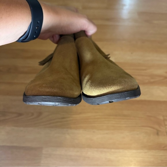 UGG Aureo II Suede Ankle Boot Booties Chestnut/Tan | Women's Size 8 - Picture 5 of 8